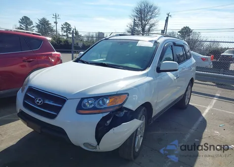 2007 Hyundai Santa Fe Limited/Se z USA, uszkodzony, nr VIN 5NMSH13EX7H020748